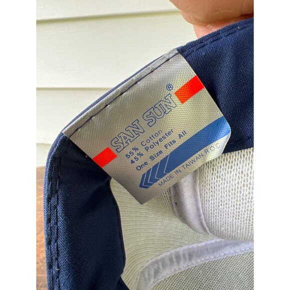 Vintage Mack Trucks Rutrough-Mack Inc. Navy Blue Snapback Hat X3 - Picture 4 of 4